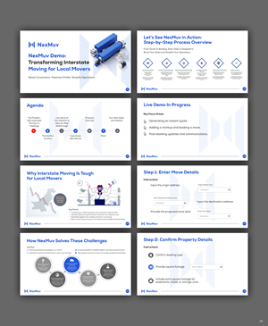 PowerPoint Design by pb for Customized Logistics Group | Design: #34468952