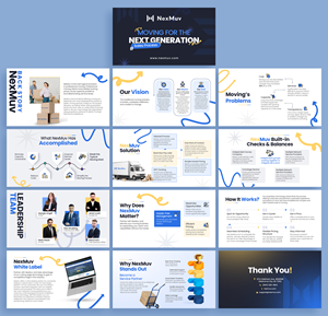 PowerPoint Design by Graphic Guy for Customized Logistics Group | Design: #34460130