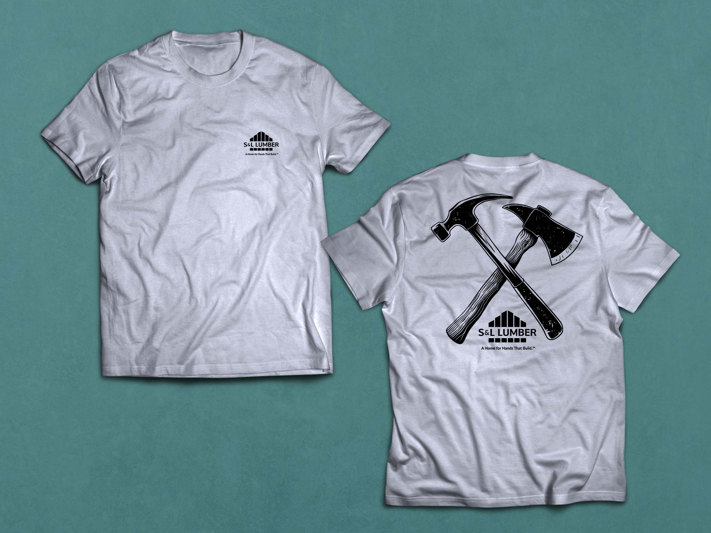 T-shirt Design by Lumen Branding for Strait & Lamp Lumber Company | Design #34467624