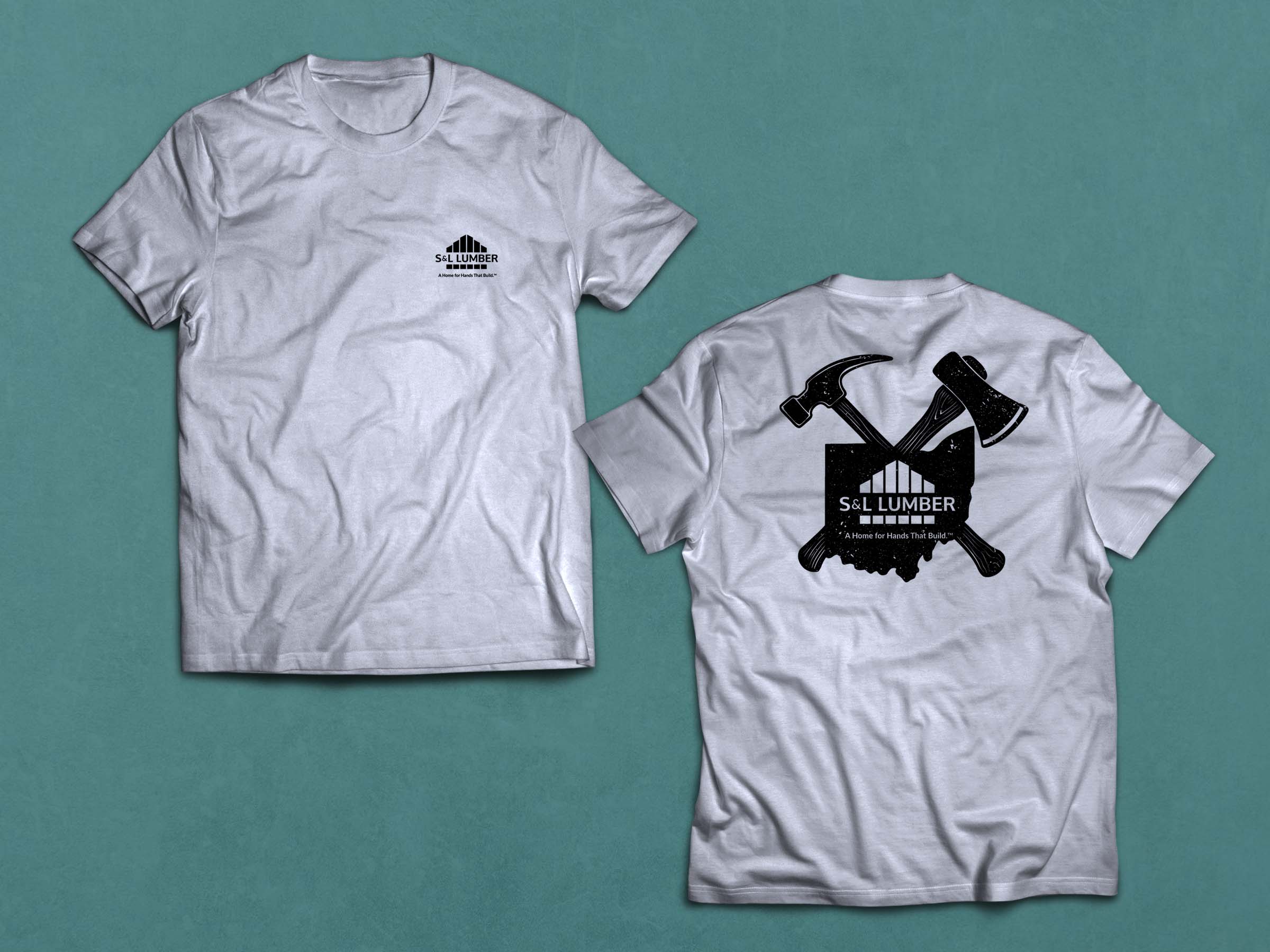 T-shirt Design by Lumen Branding for Strait & Lamp Lumber Company | Design #34467708