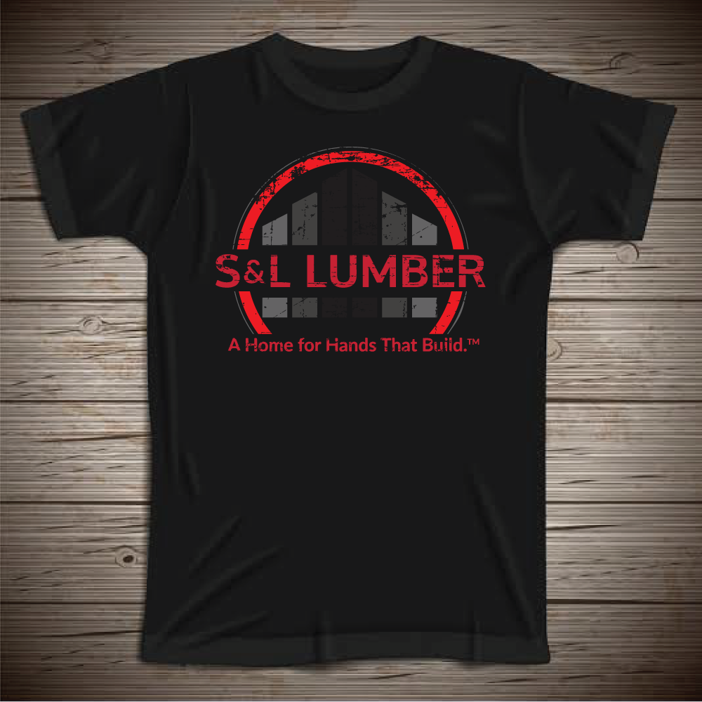 T-shirt Design by Ashraful100 for Strait & Lamp Lumber Company | Design #34466038