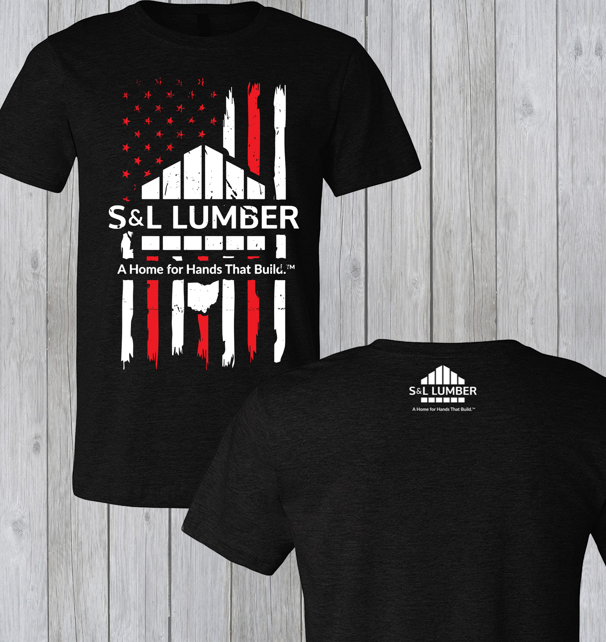 T-Shirt-Design von Teespixels für Strait & Lamp Lumber Company | Design #34475343
