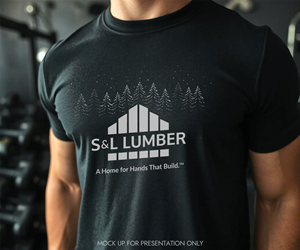 T-Shirt-Design von NancyTan für Strait & Lamp Lumber Company | Design: #34447529
