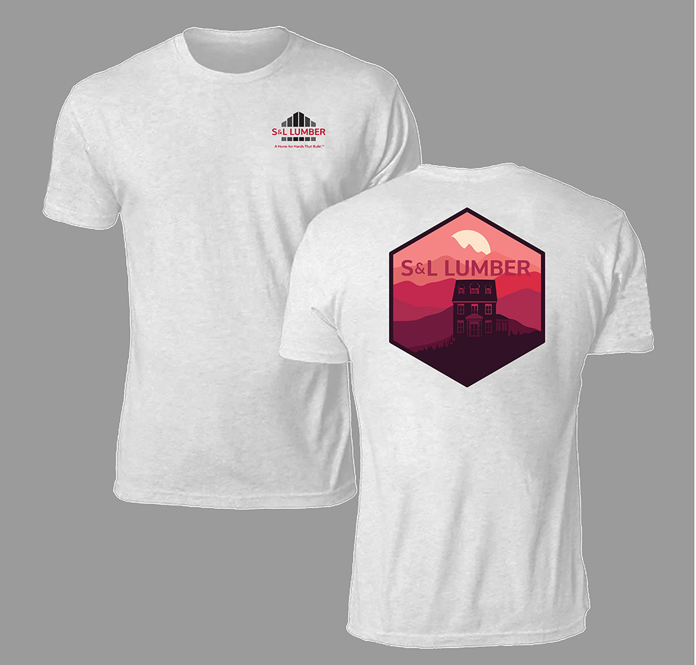 T-shirt Design by Johncina for Strait & Lamp Lumber Company | Design #34472060