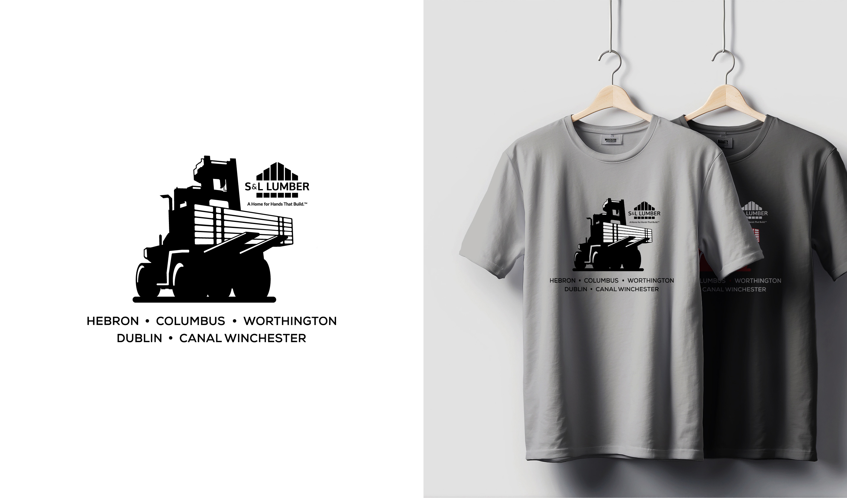 T-shirt Design by DK-Creative for Strait & Lamp Lumber Company | Design #34480311
