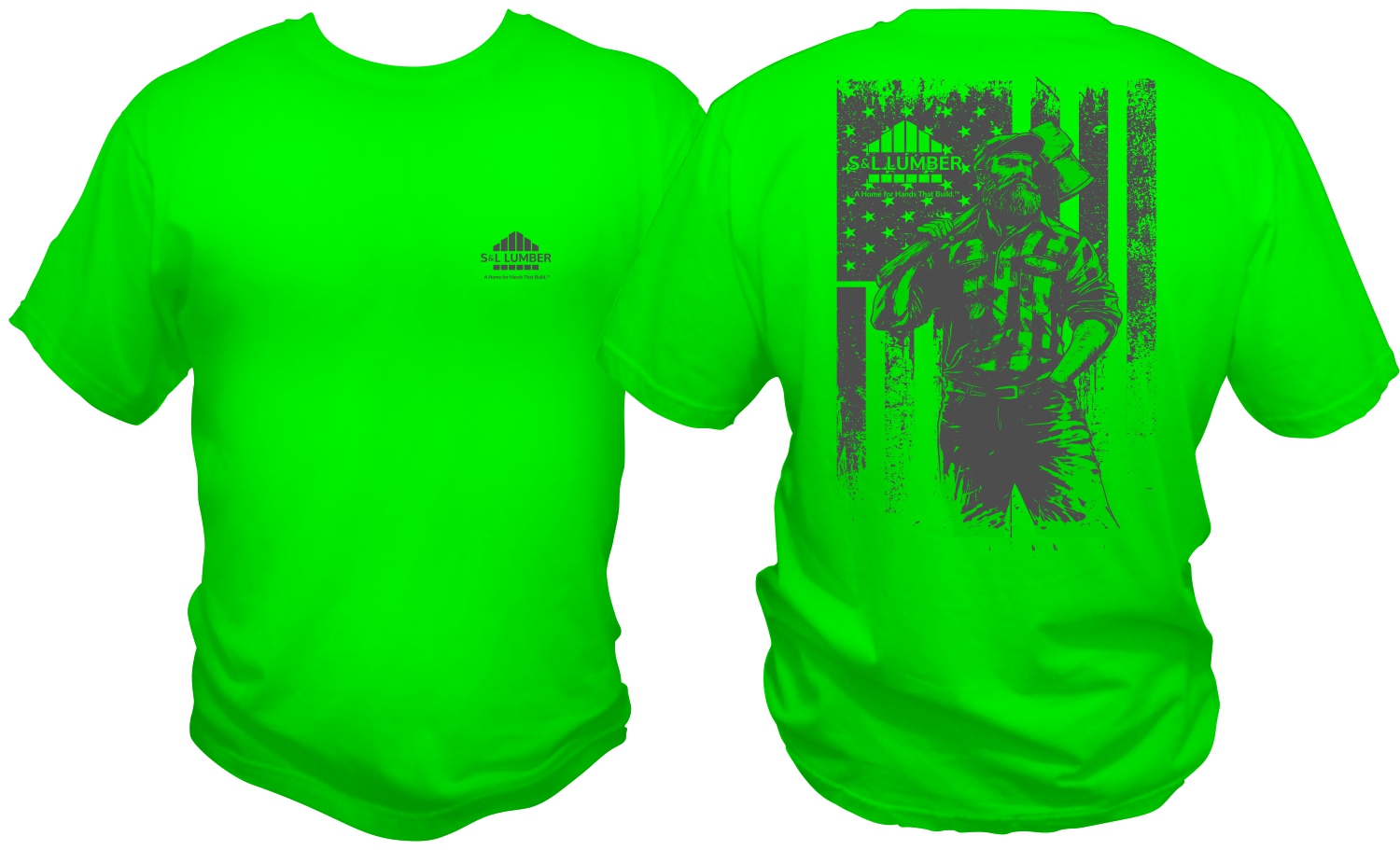 T-shirt Design by bacujkov for Strait & Lamp Lumber Company | Design #34461668