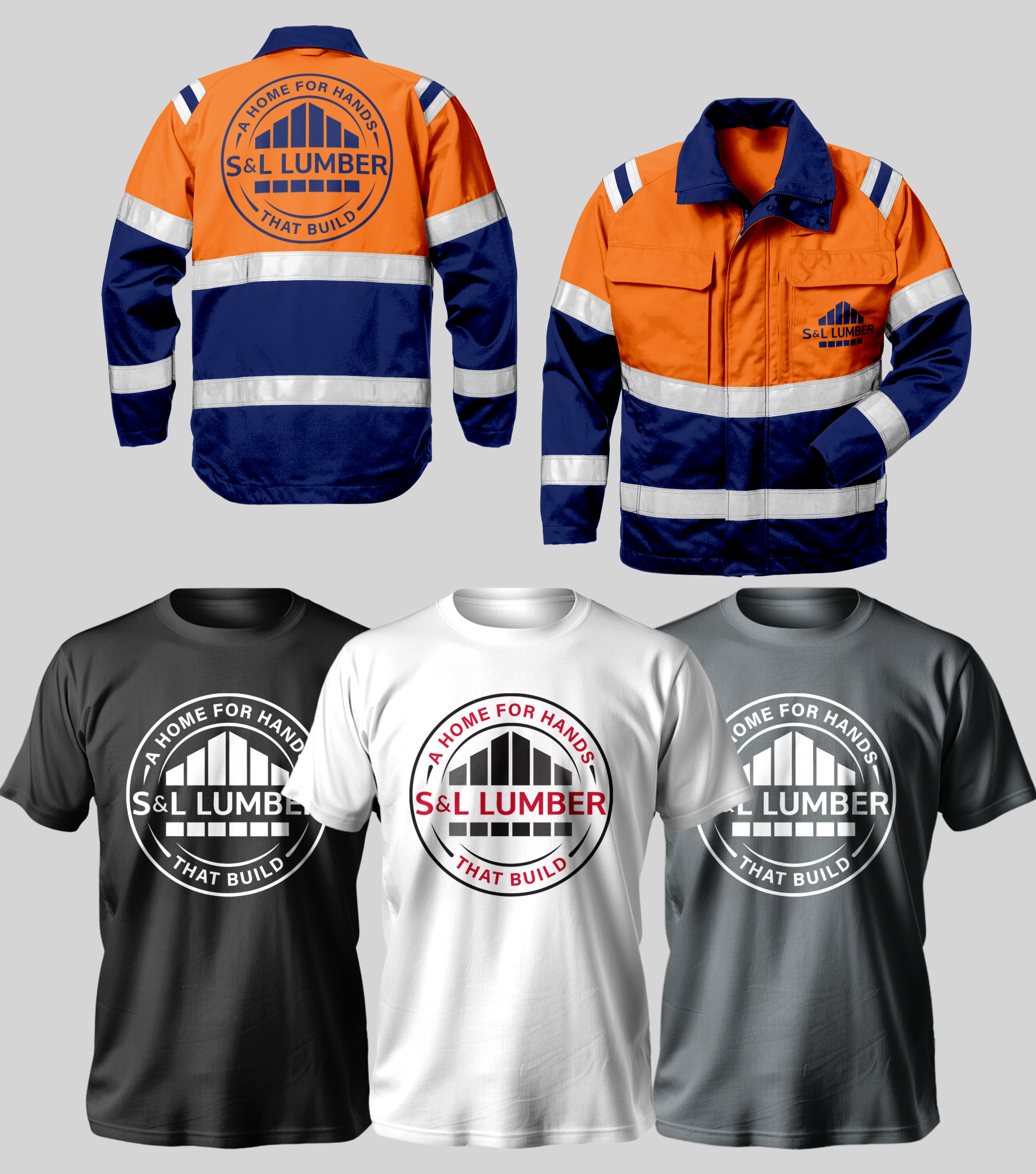 Diseño de Camiseta por Ismail Hossain para Strait & Lamp Lumber Company | Diseño #34478405