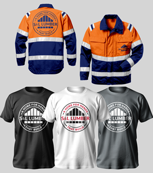 T-Shirt-Design von Ismail Hossain für Strait & Lamp Lumber Company | Design #34478405