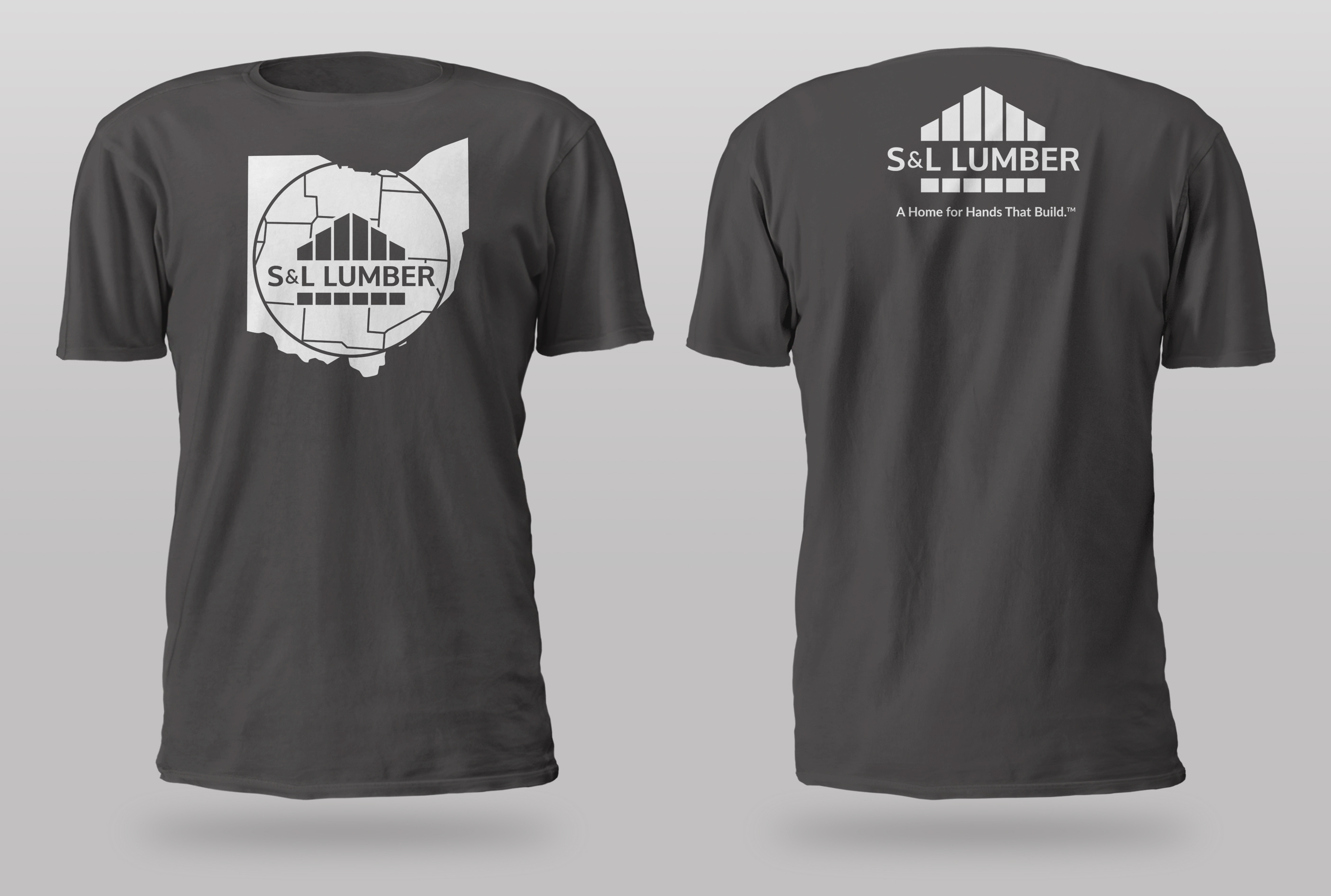 T-Shirt-Design von D'Mono für Strait & Lamp Lumber Company | Design #34469337