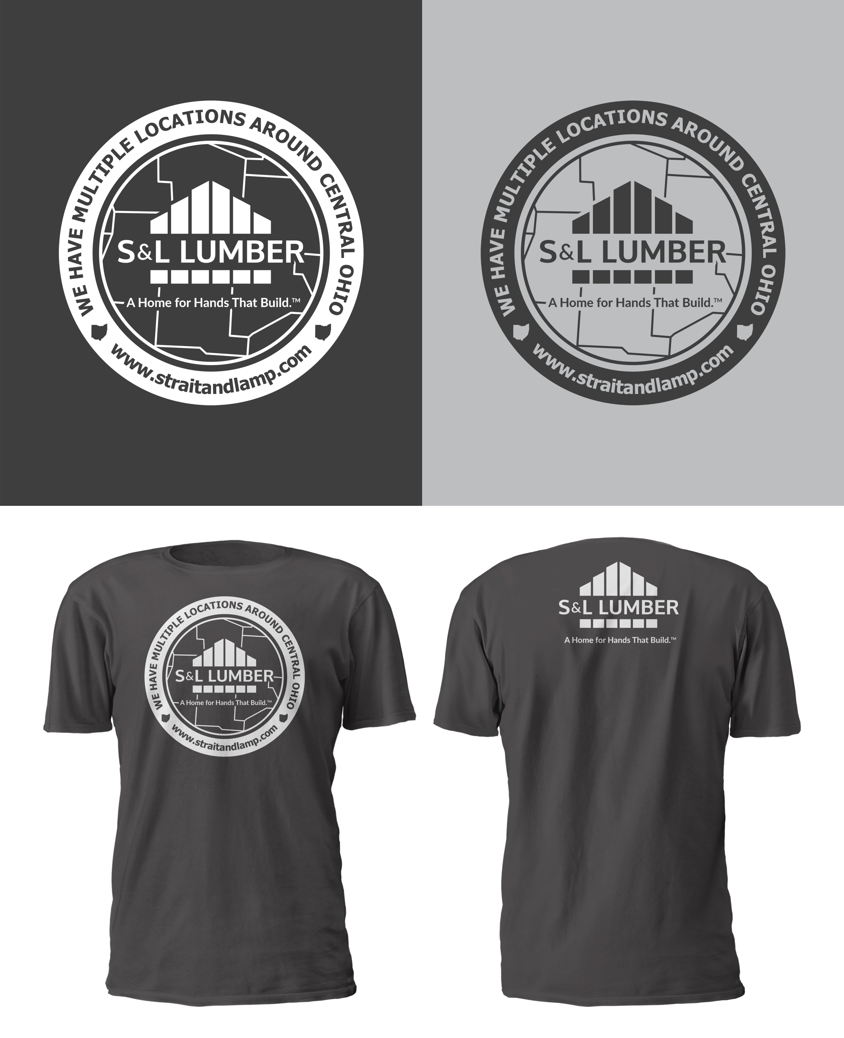 T-shirt Design by D'Mono for Strait & Lamp Lumber Company | Design #34474814
