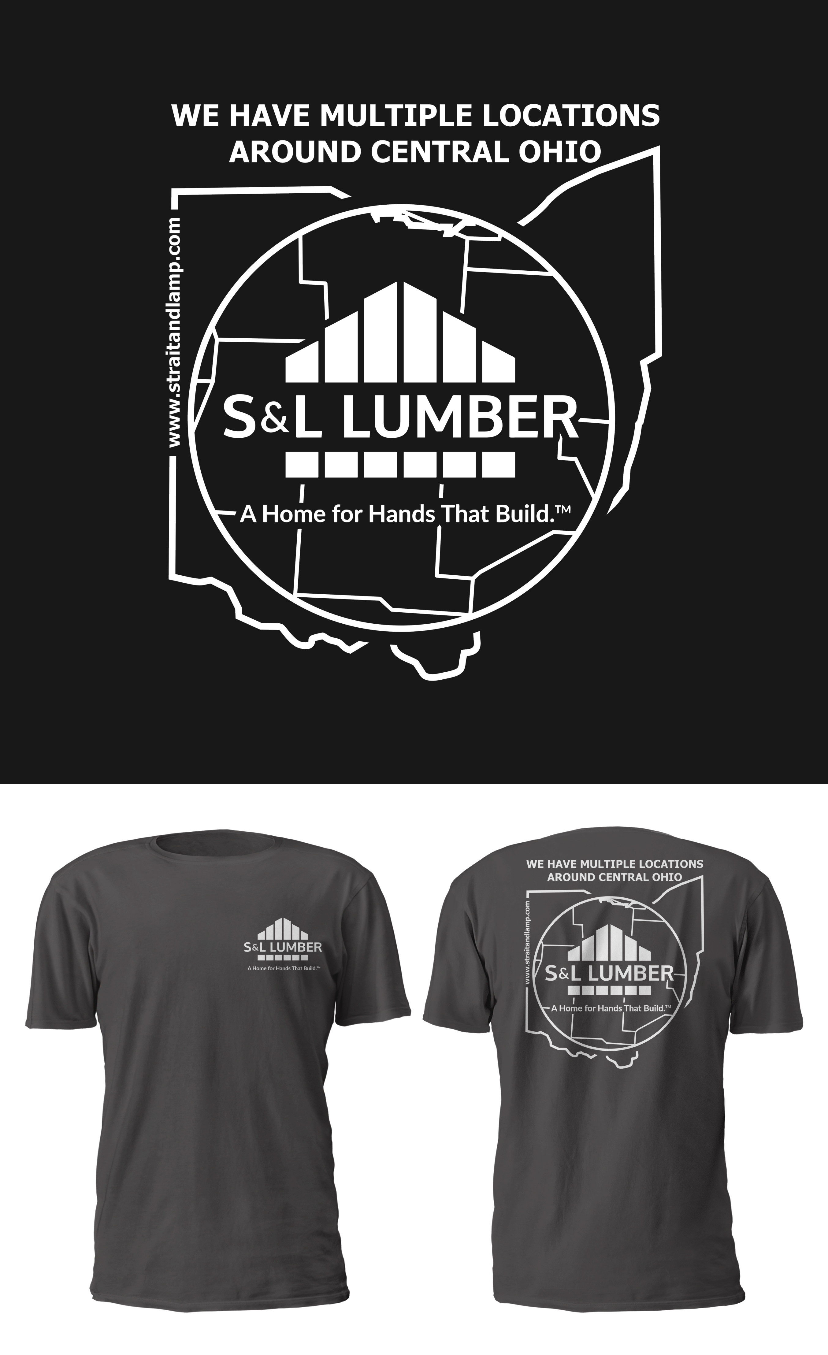 T-shirt Design by D'Mono for Strait & Lamp Lumber Company | Design #34479356