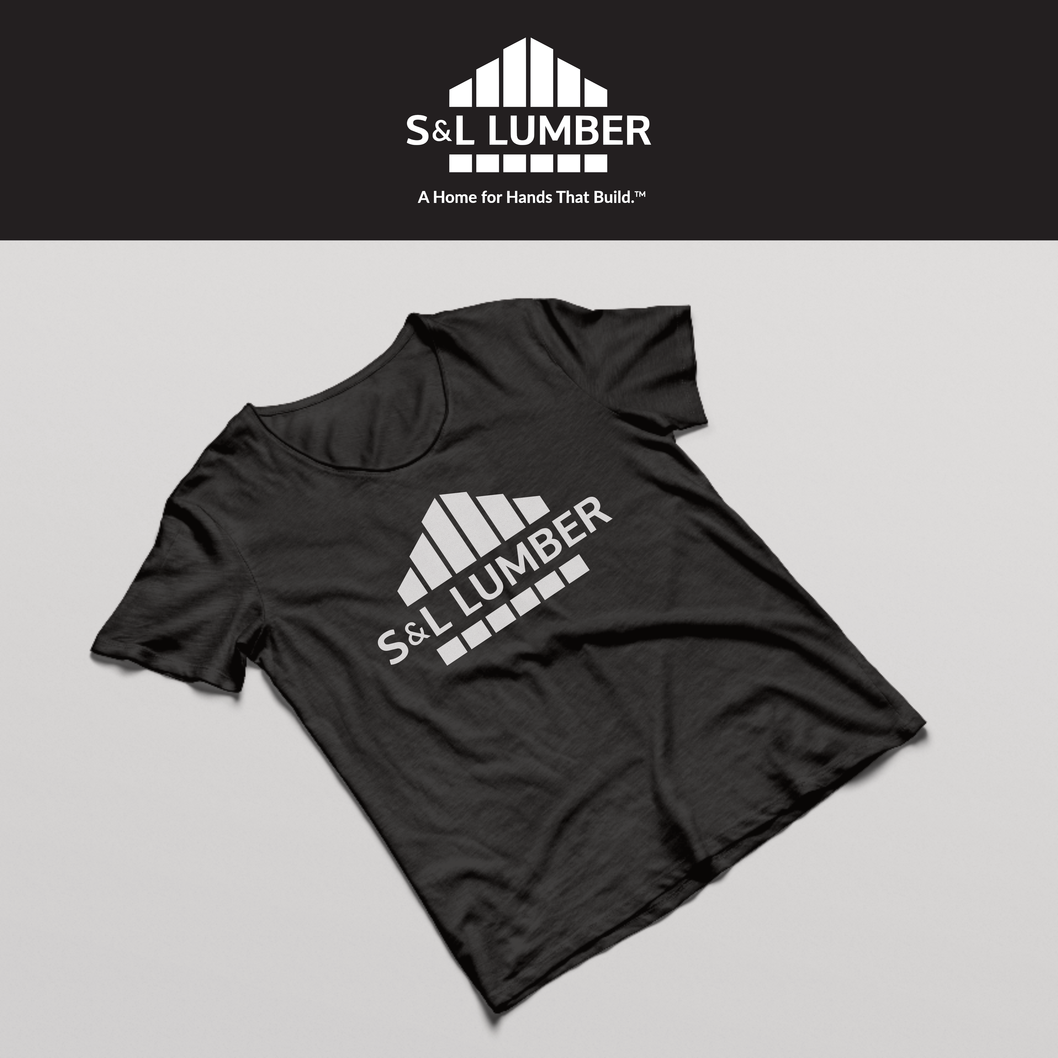 T-shirt Design by Mclickster Designs for Strait & Lamp Lumber Company | Design #34473149