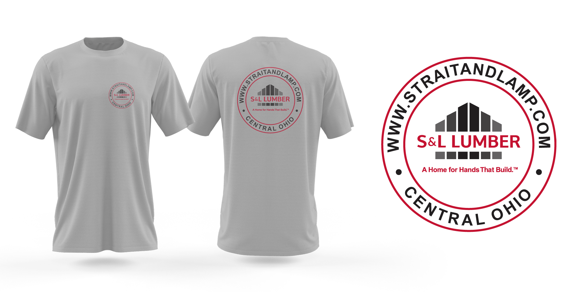 T-shirt Design by Risallah for Strait & Lamp Lumber Company | Design #34480792