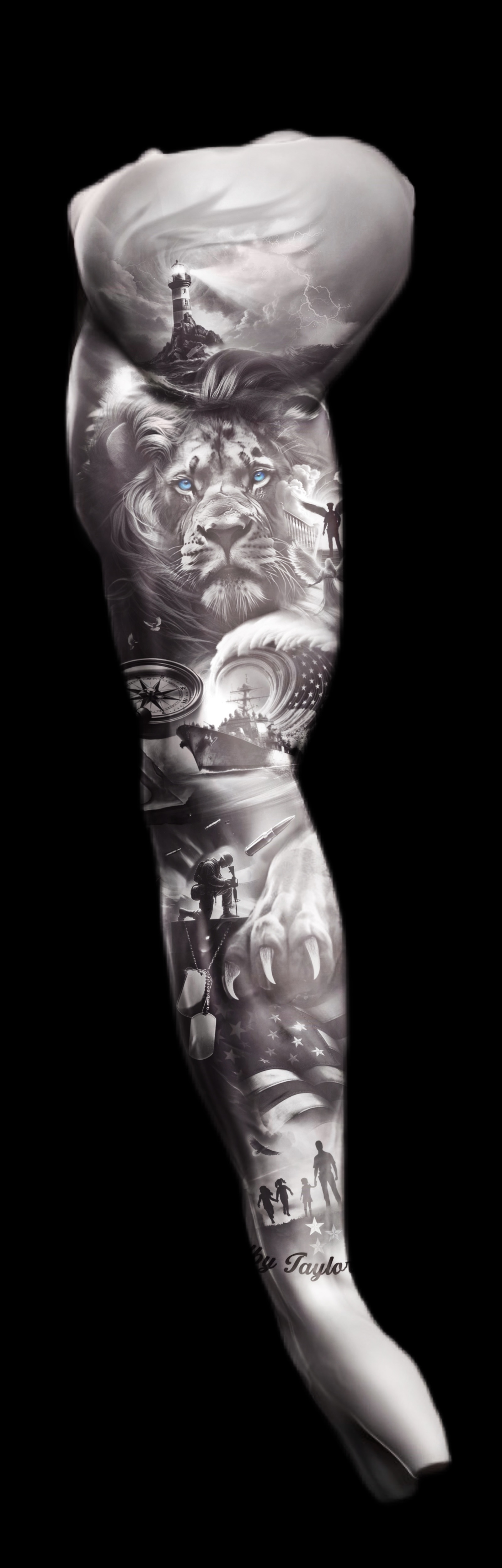 Tattoo Design by eCCe for this project | Design: #34513119