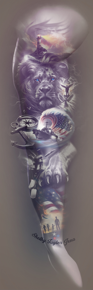 Tattoo Design by eCCe for this project | Design #34513120