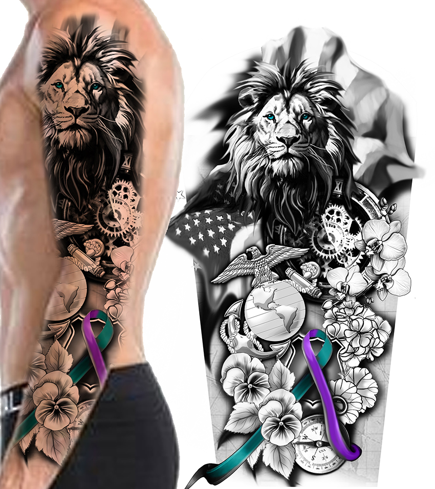 Tattoo Design by ioio for this project | Design #34471744