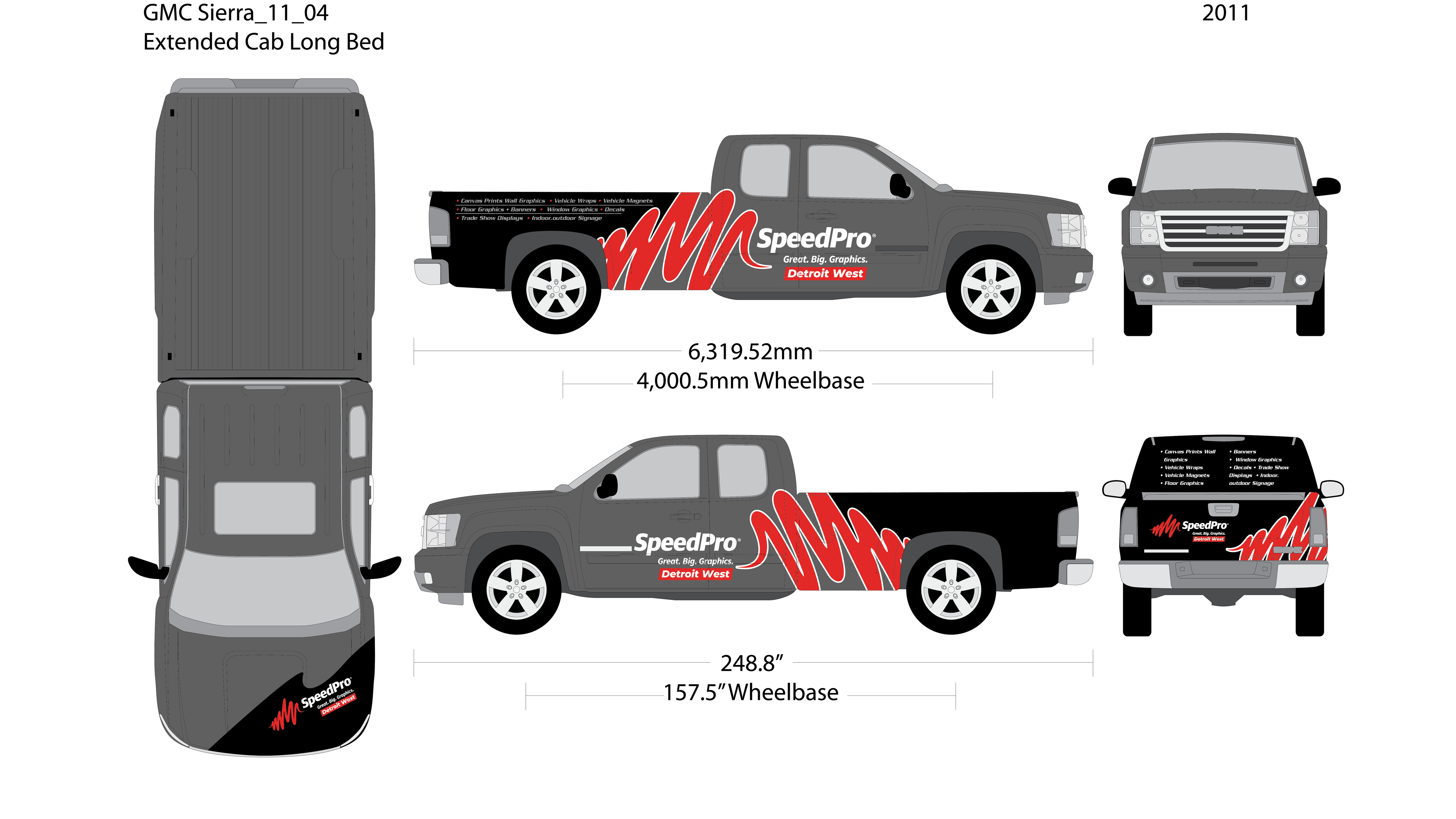 Diseño de Rotulación de Vehículo por GMWIRE para SpeedPro Metro Detroit | Diseño #34452219