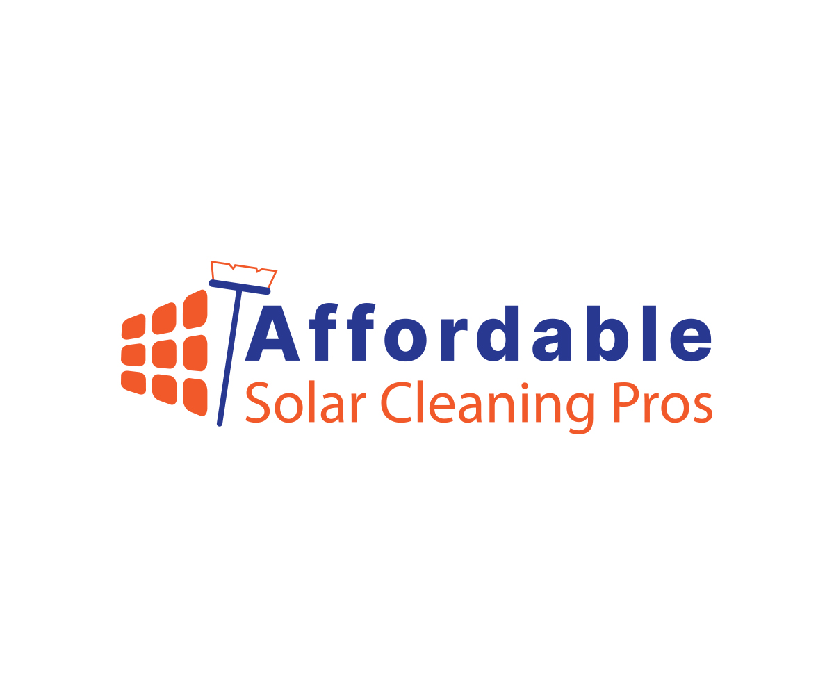 Logo Design by Tanjster for Affordable Solar Cleaning Pros LLC | Design #34460094