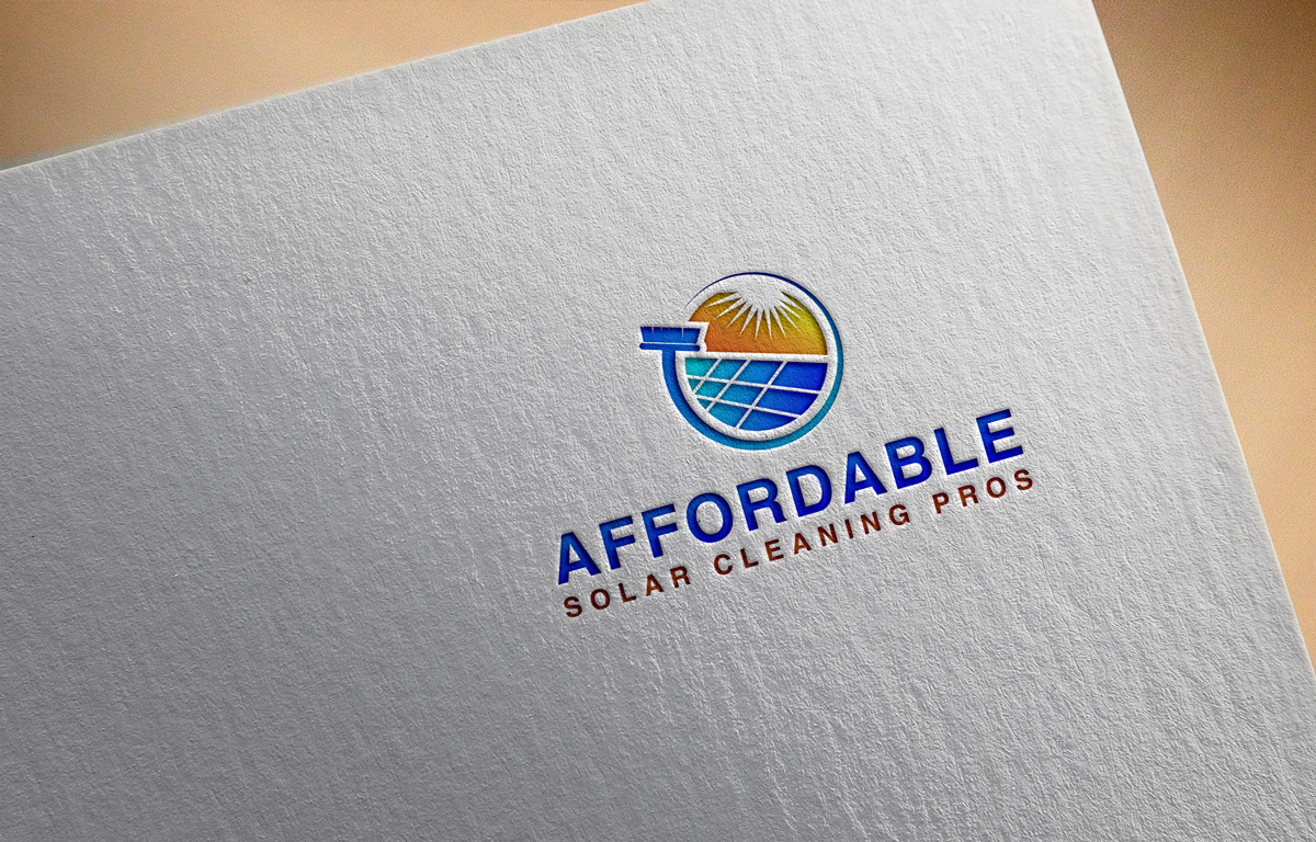 Logo Design by ismail islam for Affordable Solar Cleaning Pros LLC | Design #34454107