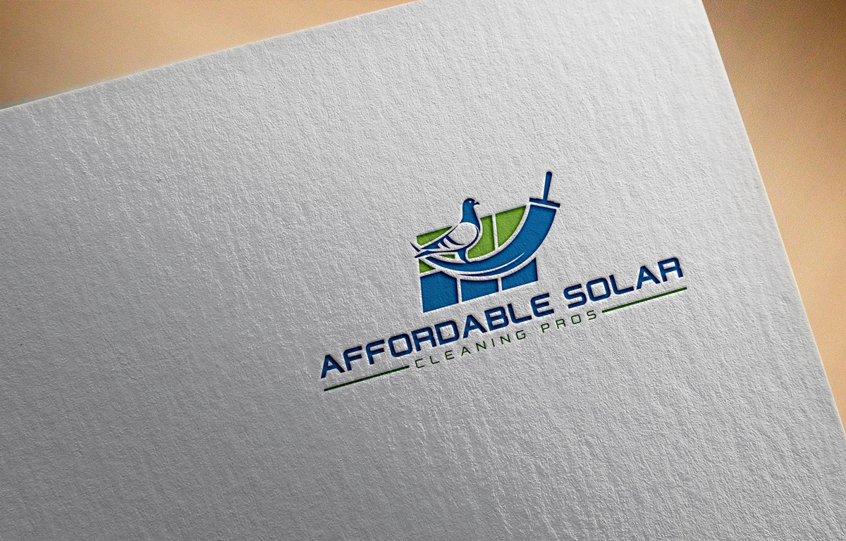Logo Design by ismail islam for Affordable Solar Cleaning Pros LLC | Design #34476604