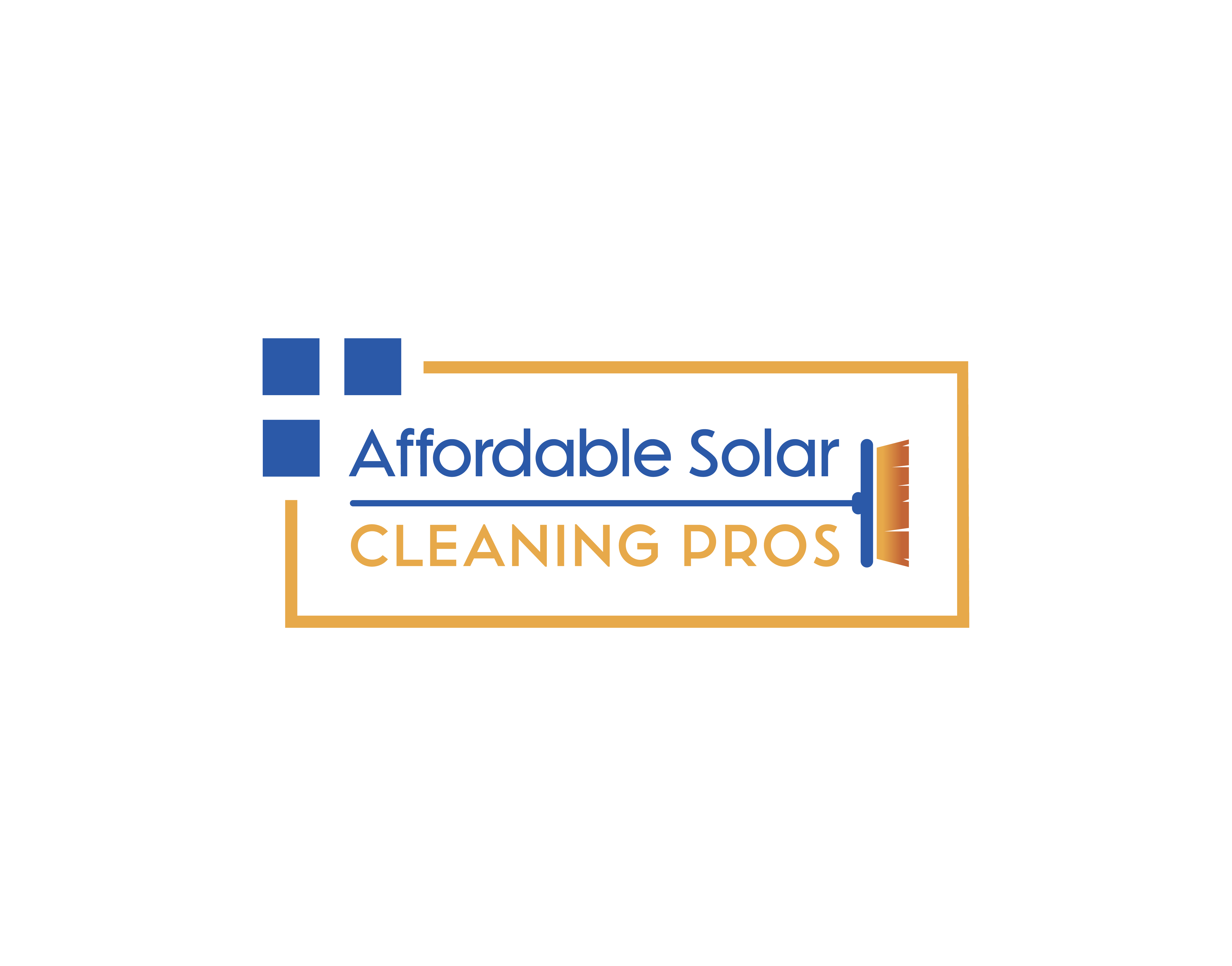 Logo Design by Fezy Design Studio for Affordable Solar Cleaning Pros LLC | Design #34487861
