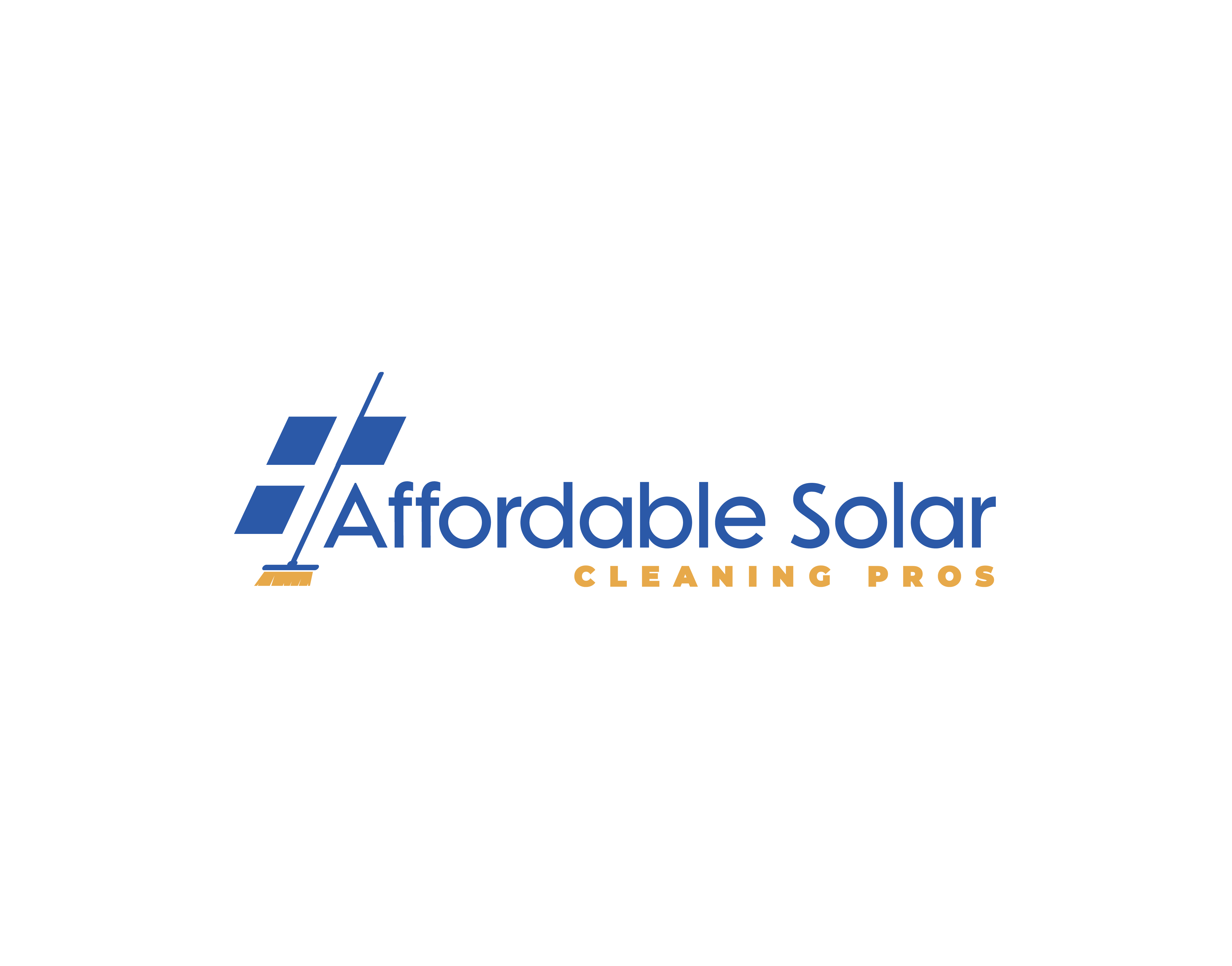 Logo Design by Fezy Design Studio for Affordable Solar Cleaning Pros LLC | Design #34487921