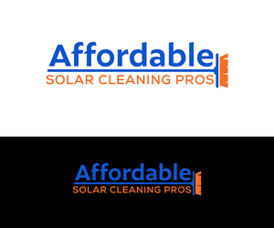 Logo Design by Kavth for Affordable Solar Cleaning Pros LLC | Design: #34479097