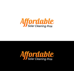 Diseño de Logo por 99 Art.. para Affordable Solar Cleaning Pros LLC | Diseño: #34453382