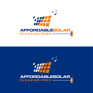 Logo Design by sabina aiko for Affordable Solar Cleaning Pros LLC | Design: #34486818