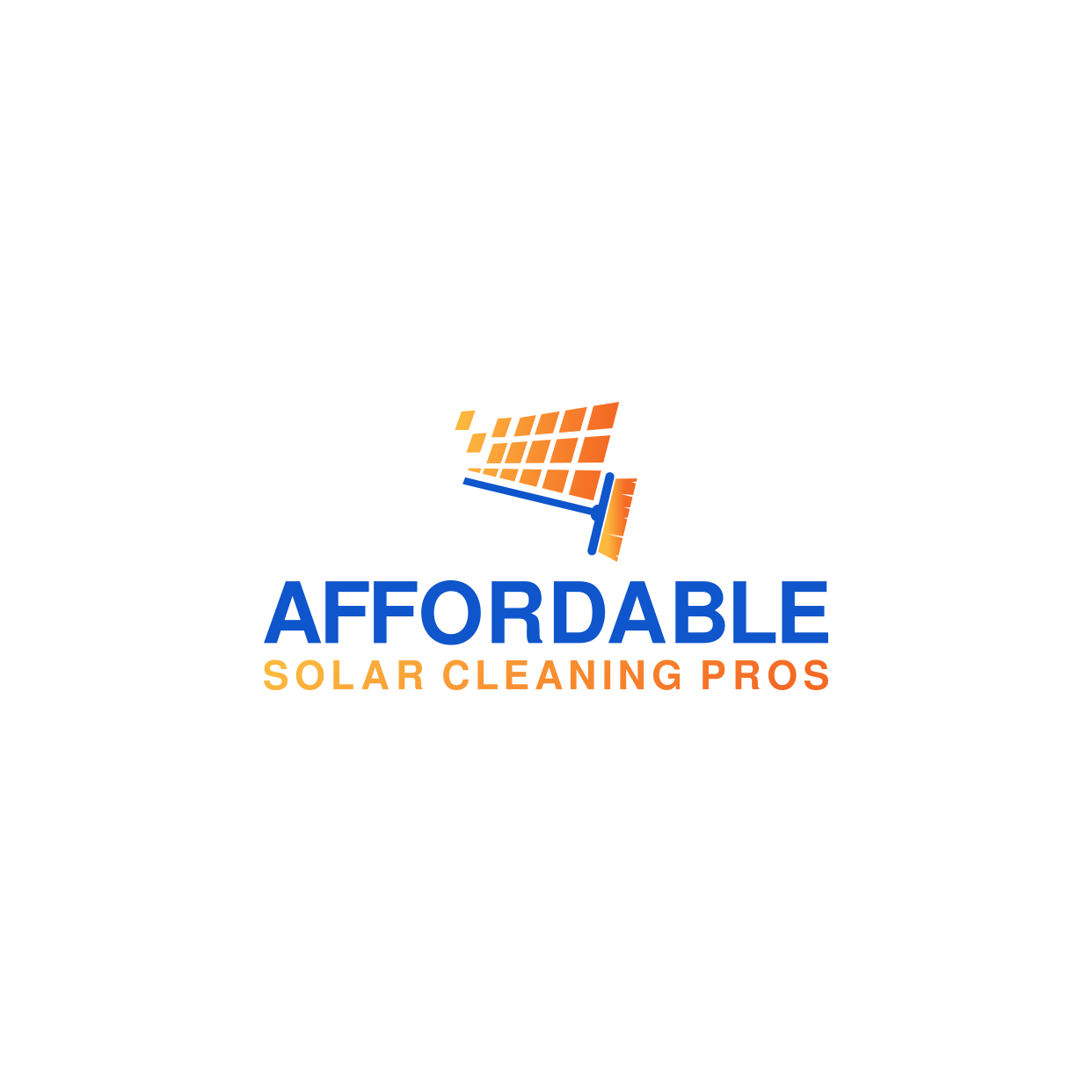 Logo Design by Kaze56 for Affordable Solar Cleaning Pros LLC | Design #34454376
