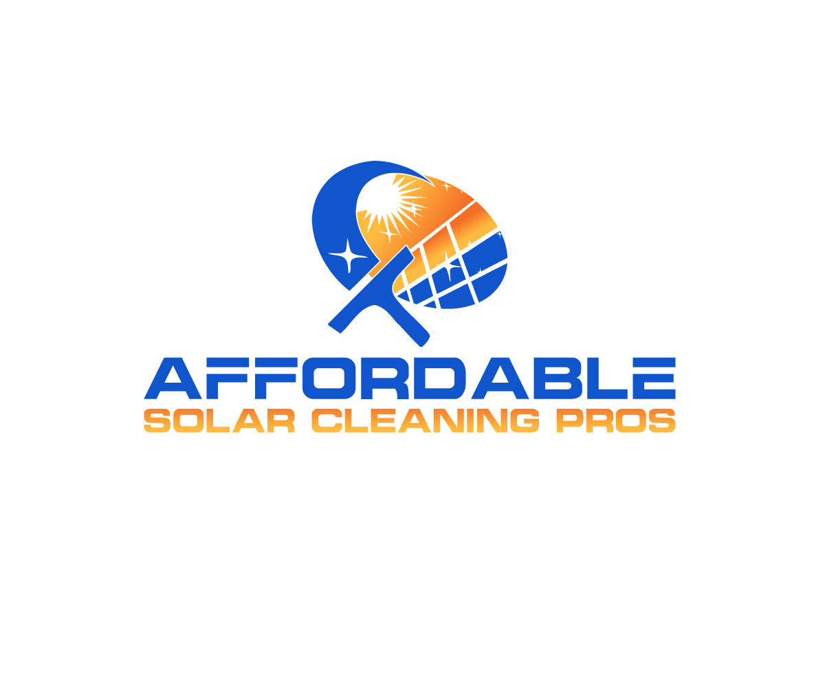 Logo Design by UmmeDesign for Affordable Solar Cleaning Pros LLC | Design #34454233
