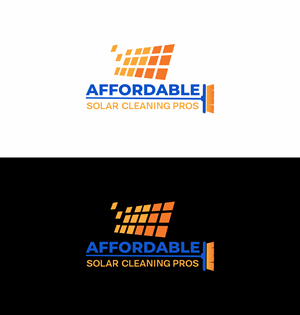 Logo Design by saesean for Affordable Solar Cleaning Pros LLC | Design: #34455876