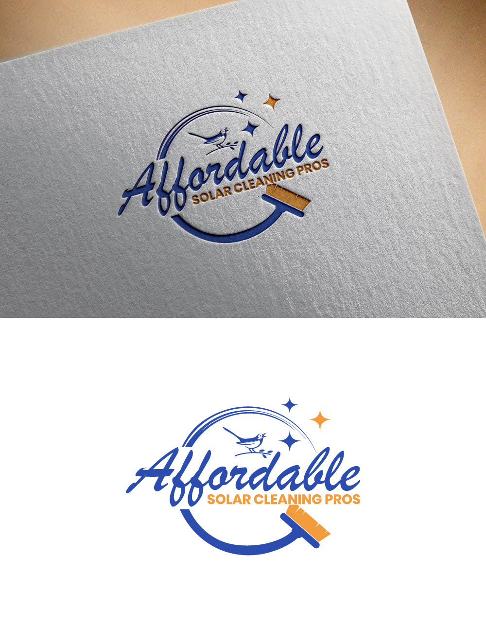 Design de Logo par DesignVerse777 pour Affordable Solar Cleaning Pros LLC | Design #34452824