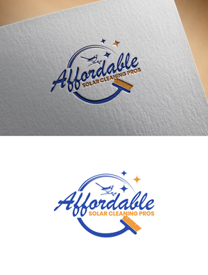 Logo Design by DesignVerse777 for Affordable Solar Cleaning Pros LLC | Design: #34452824