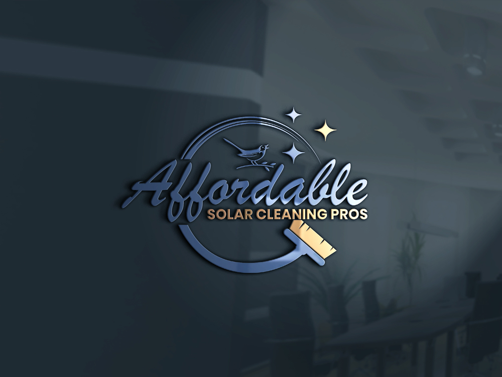 Design de Logo par DesignVerse777 pour Affordable Solar Cleaning Pros LLC | Design #34452825