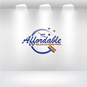 Logo Design by DesignVerse777 for Affordable Solar Cleaning Pros LLC | Design: #34452826