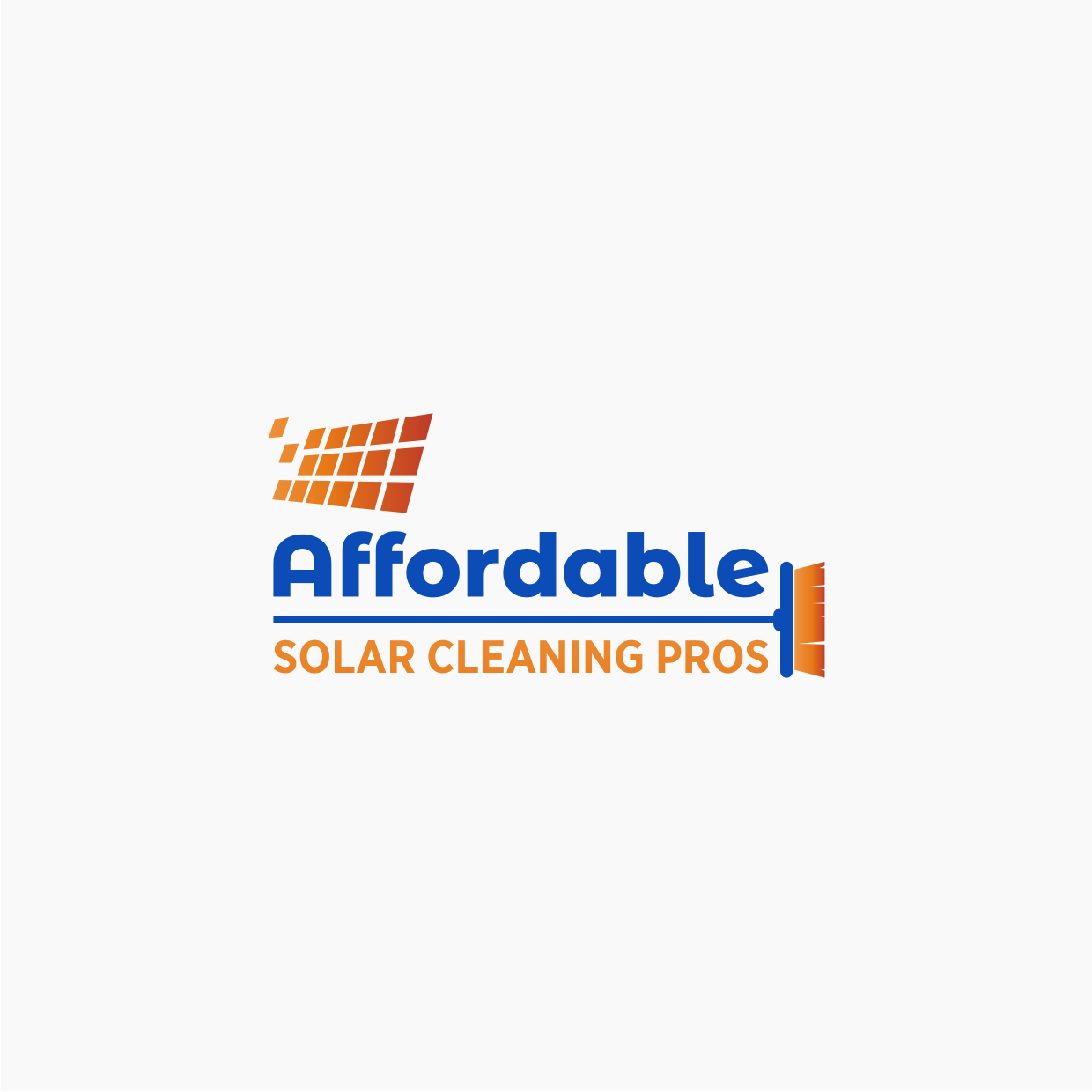 Design de Logo par richwork. pour Affordable Solar Cleaning Pros LLC | Design #34459261
