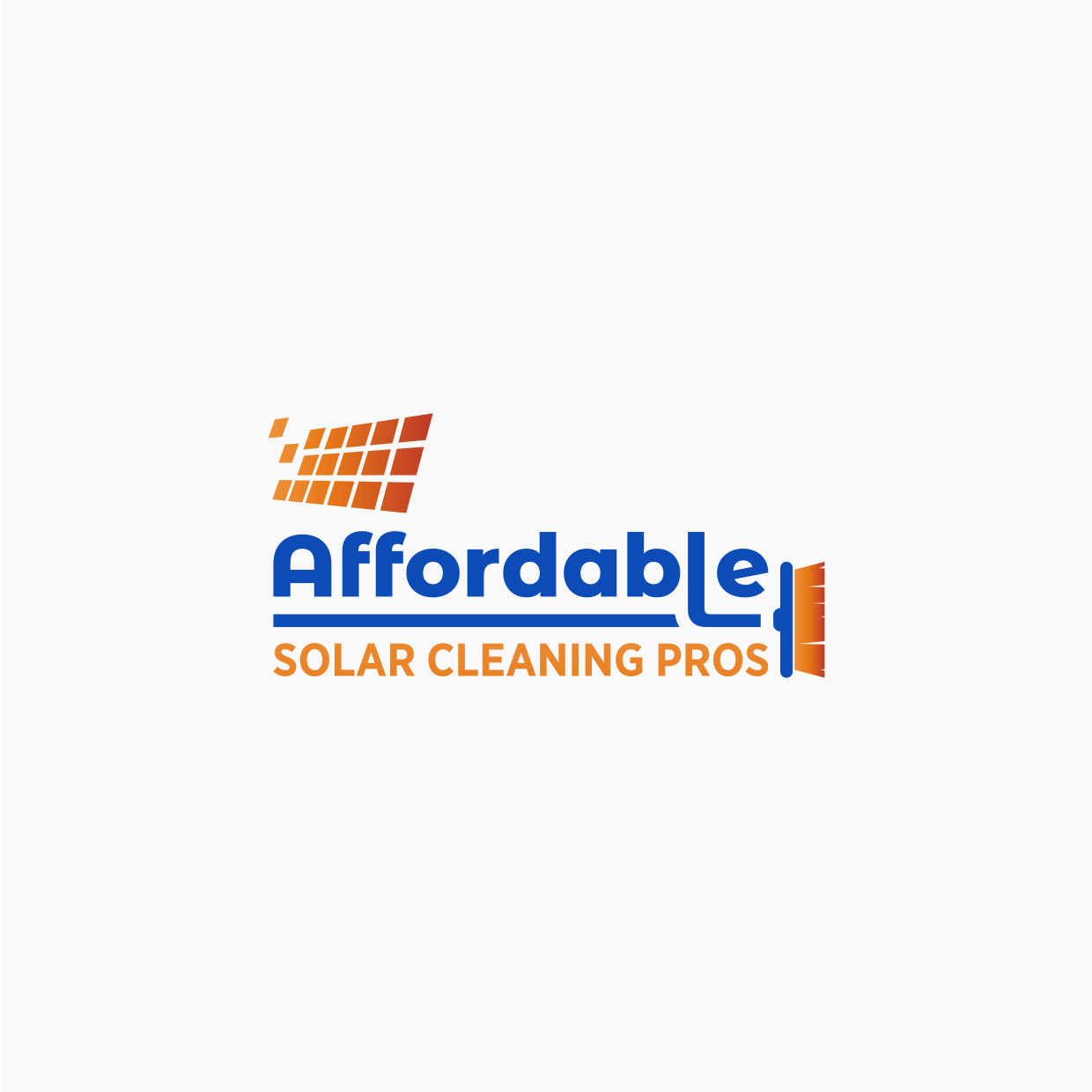 Design de Logo par richwork. pour Affordable Solar Cleaning Pros LLC | Design #34459289