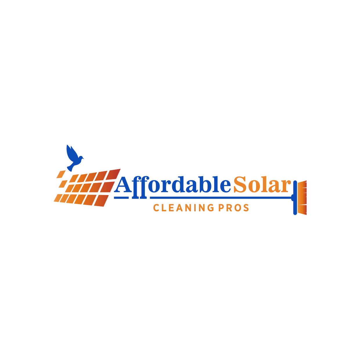Logo Design by richwork. for Affordable Solar Cleaning Pros LLC | Design #34476432