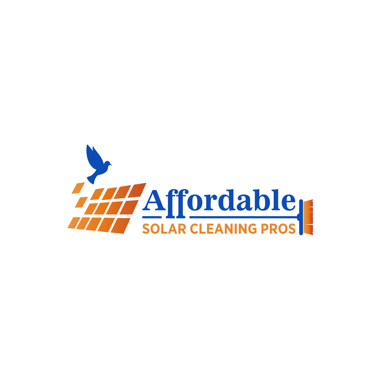 Logo Design by richwork. for Affordable Solar Cleaning Pros LLC | Design #34476441
