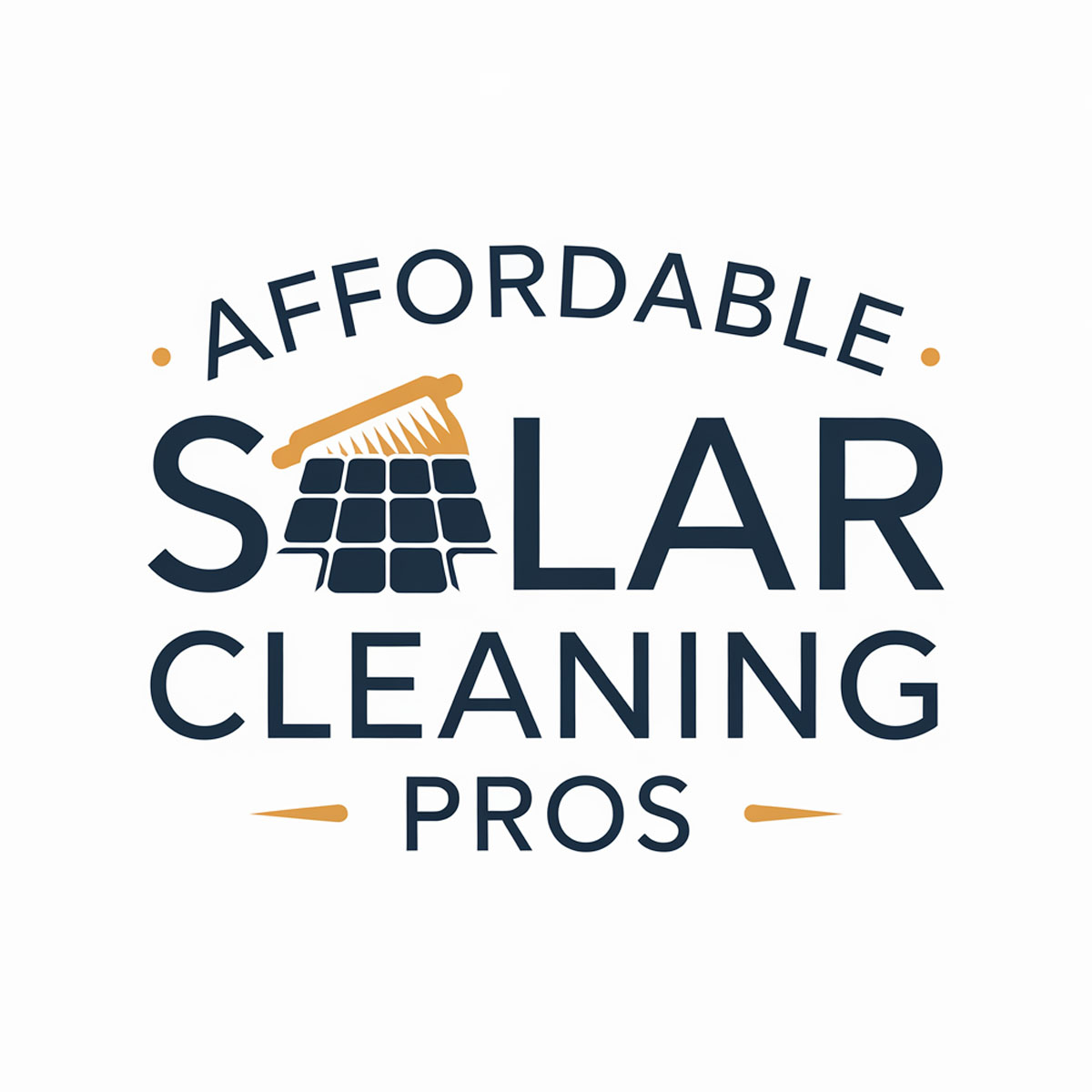 Logo Design by mekail for Affordable Solar Cleaning Pros LLC | Design #34451747