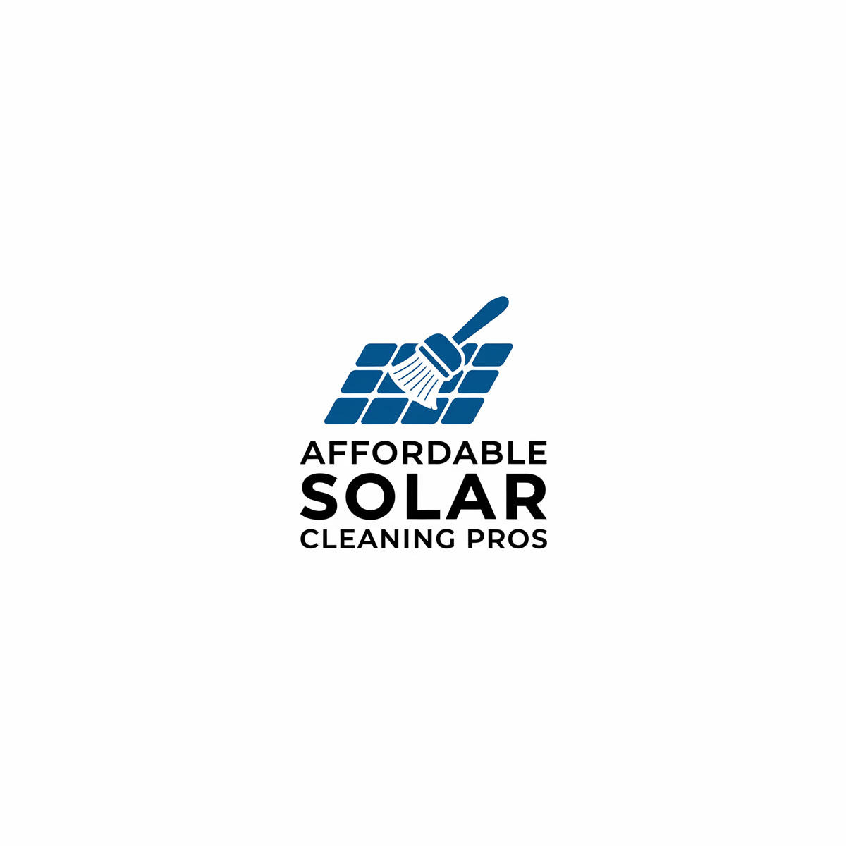 Logo Design by mekail for Affordable Solar Cleaning Pros LLC | Design #34458158