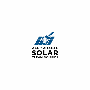 Logo Design by mekail for Affordable Solar Cleaning Pros LLC | Design: #34458158