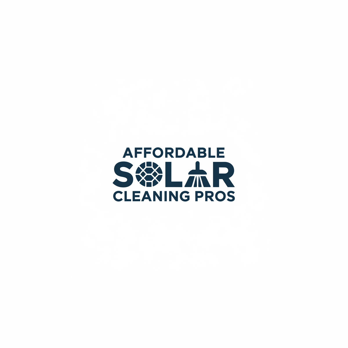 Logo Design by mekail for Affordable Solar Cleaning Pros LLC | Design #34458221