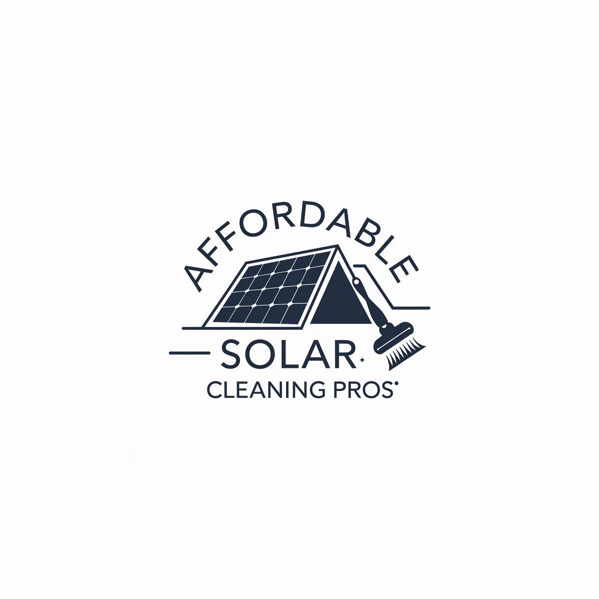 Logo Design by mekail for Affordable Solar Cleaning Pros LLC | Design #34458224