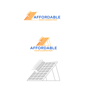 Logo-Design von Shariqology für Affordable Solar Cleaning Pros LLC | Design #34451819