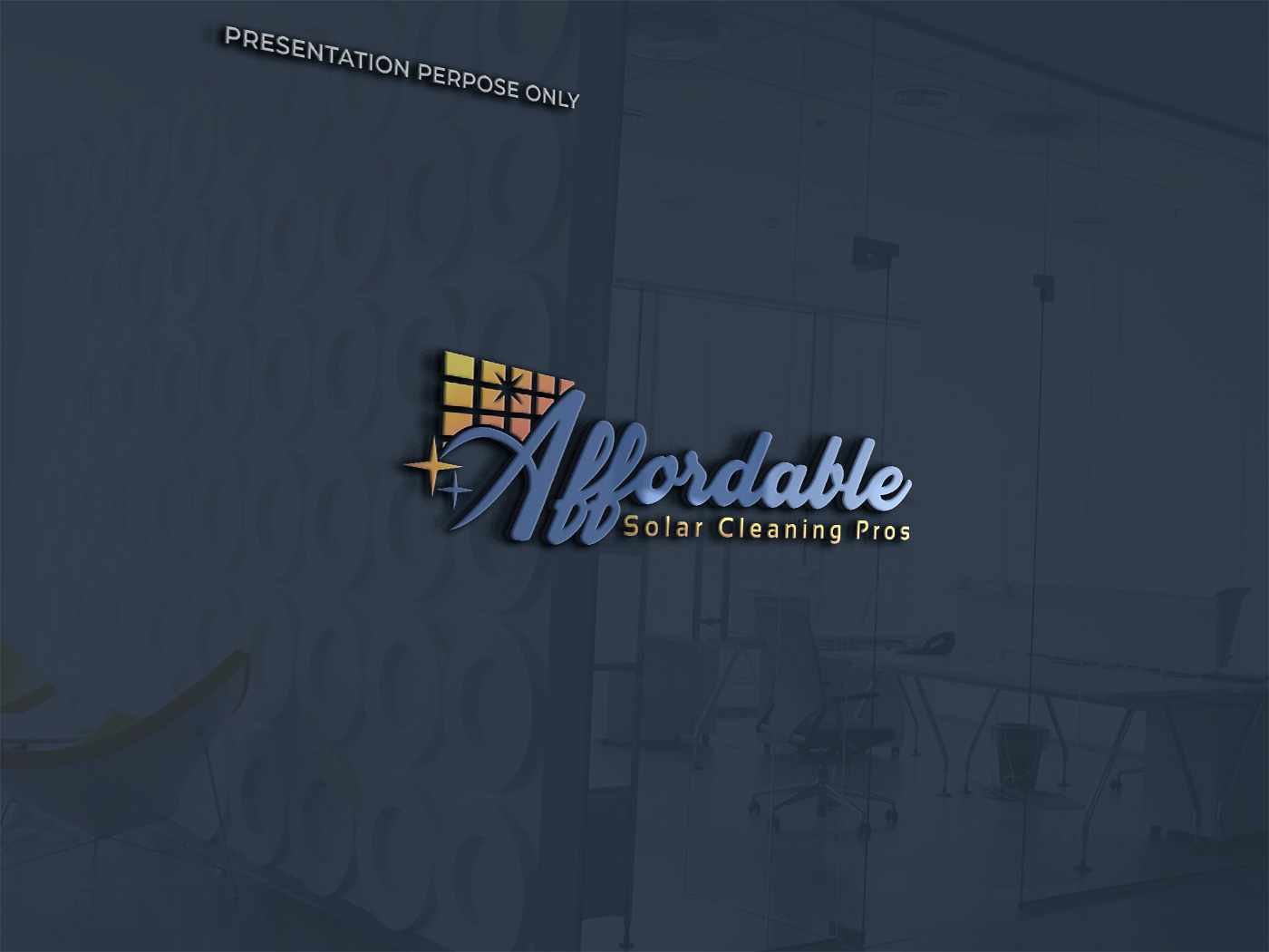 Logo Design by graphics^master for Affordable Solar Cleaning Pros LLC | Design #34453782