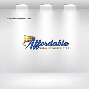 Logo Design by graphics^master for Affordable Solar Cleaning Pros LLC | Design: #34453784