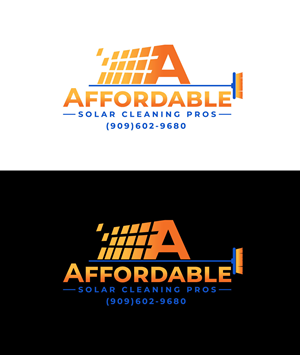 Diseño de Logo por alexdarah para Affordable Solar Cleaning Pros LLC | Diseño: #34452845