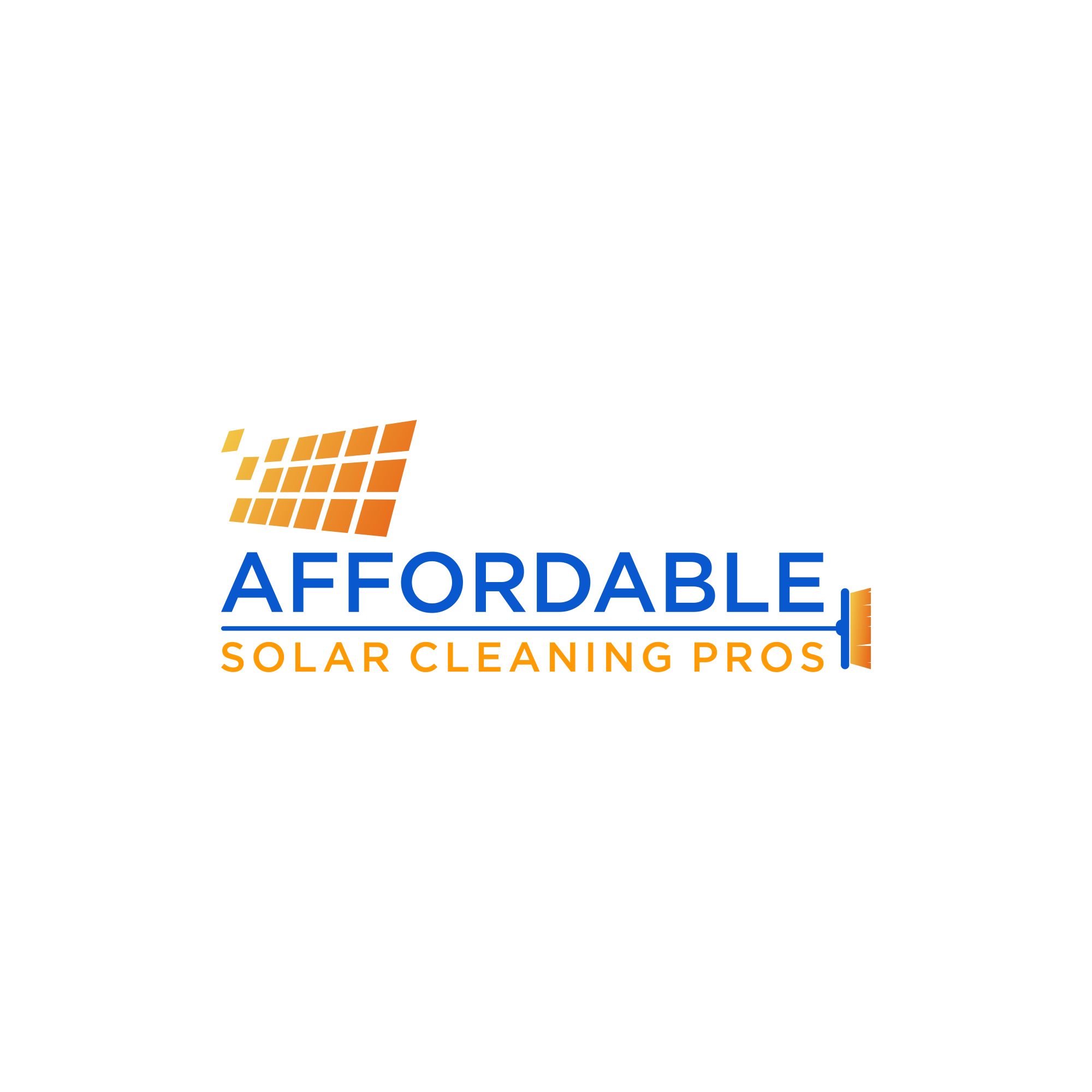 Logo Design by Masio_ for Affordable Solar Cleaning Pros LLC | Design #34485677